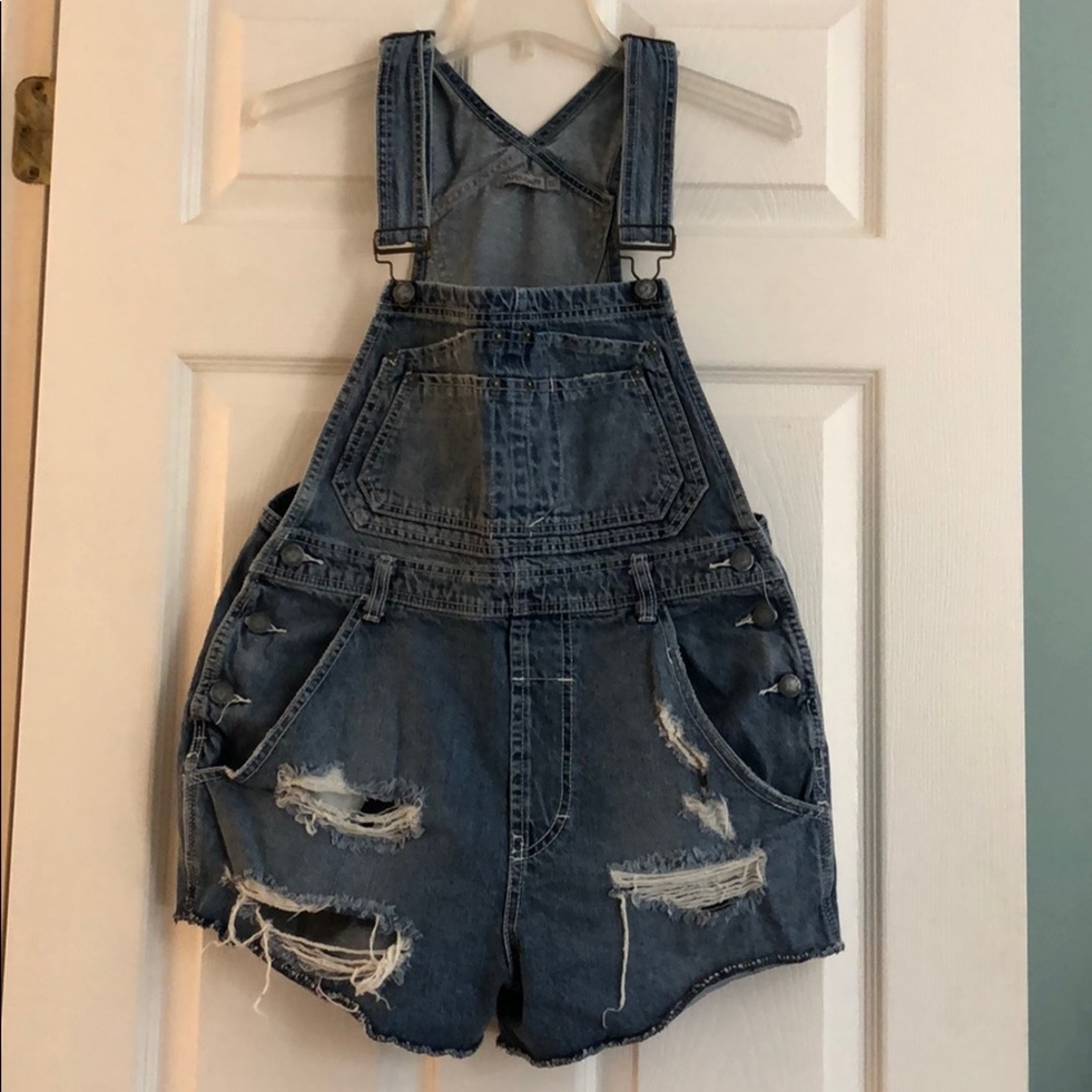 LF denim overalls